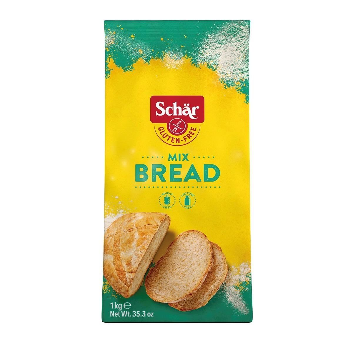 Bread Mix (Mix B) Faina fara gluten pentru paine x 1000 g Nutrient